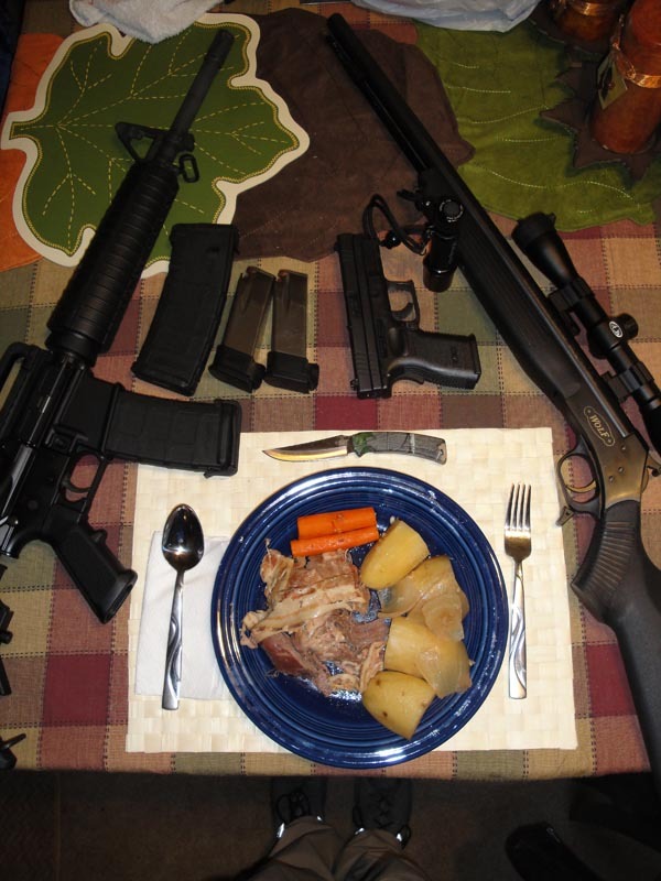 My First Dinner Pic... - AR15.COM